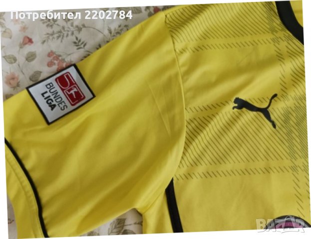 Две тениски Борусия Дортмунд Borussia Dortmund,Kappa, снимка 4 - Фен артикули - 25151682