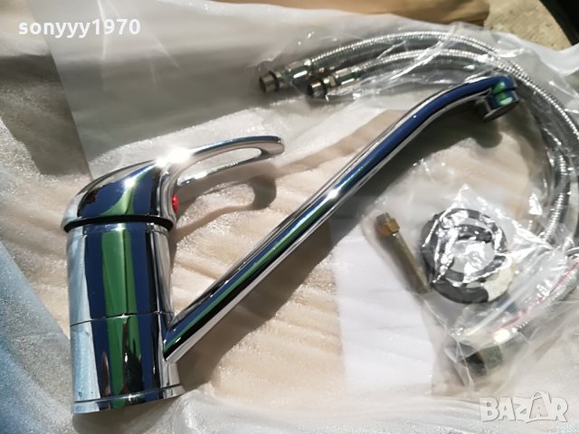 смесител за кухня баня с меки връзки, снимка 2 - Смесители - 29988429