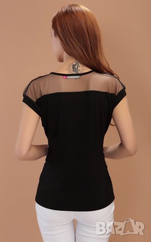 нова мека блузка, снимка 5 - Корсети, бюстиета, топове - 30065645