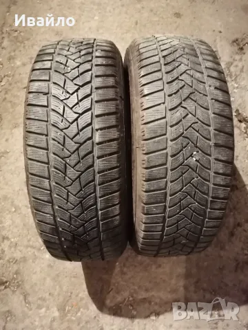 Продавам 2 броя зимни гуми 205.60.16 на 1 сезон дот 2020 Dunlop 