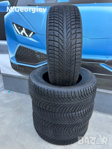 4БР.ЗИМНИ ГУМИ MICHELIN LATITUDE ALPIN  255/ 60 /18 111V -7, 7 mm, снимка 11 - Гуми и джанти - 52380340