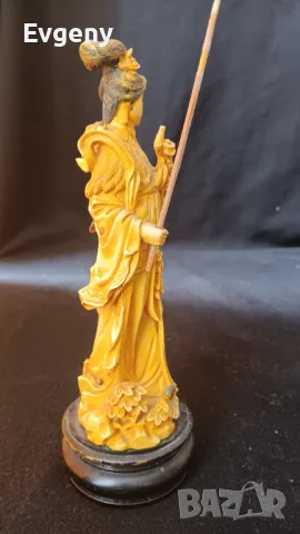 Антична Китайска фигурка,кост, снимка 6 - Антикварни и старинни предмети - 49868711