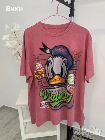 Дисни Disney тениска универсален размер, снимка 6 - Тениски - 50845238