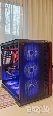 Продавам Супер Гейм PC Ryzen 5 9600X/64Gb/2TB SSD/MSI RTX 5060/WiFi&BT/Гаранция, снимка 4 - Геймърски - 53558353