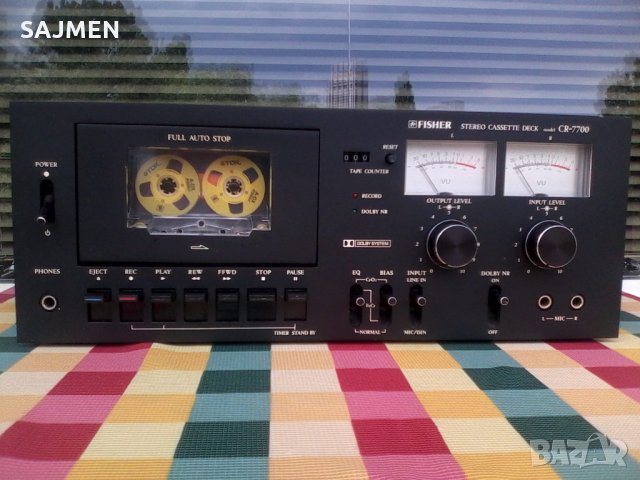 Fisher Cr-7700 Cassette ДЕК, снимка 2 - Декове - 29214240