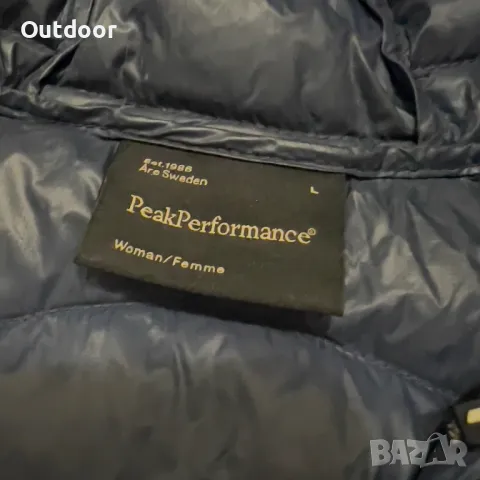Дамско пухено яке Peak Performance, размер L, снимка 4 - Якета - 48696994
