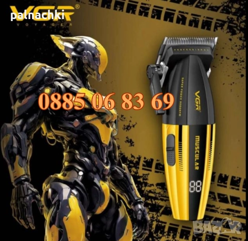 Безжична машинка за подстригване VGR 285, машинка за коса, тример за подстригване, снимка 2 - Машинки за подстригване - 52420590