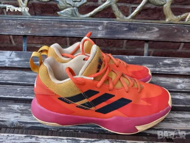 Оранжеви маратонки Adidas