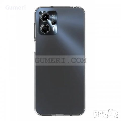 Motorola Moto G13 Силиконов Прозрачен Гръб, снимка 2 - Калъфи, кейсове - 40055361