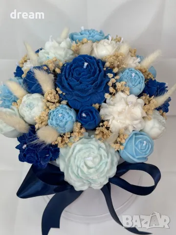 Букет от ароматни соеви свещи, снимка 10 - Подаръци за жени - 45482976