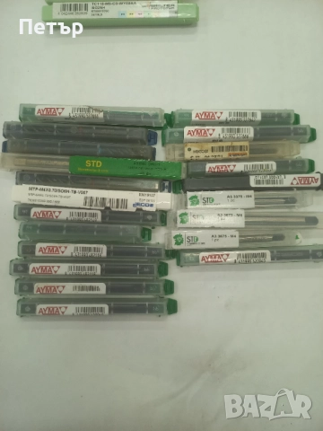 Метчици М3,4,5,6 Walter, снимка 4 - Стругове - 51969989