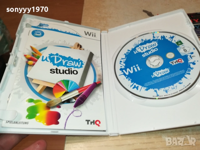 NINTENDO WII U DRAW STUDIO-GAME 1209251030, снимка 4 - Игри за Nintendo - 51687565