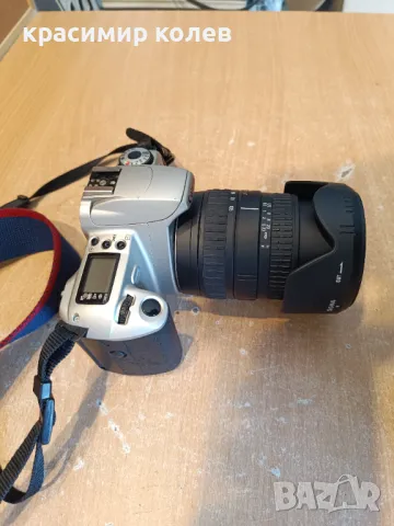 фотоапарат "Canon EOS 300 + обектив Canon 28–105 mm", снимка 6 - Фотоапарати - 50129782