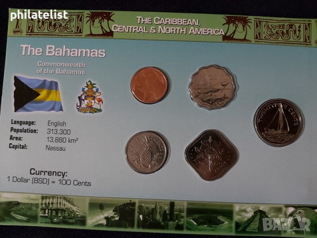 Бахамски о-ви - Комплектен сет от 5 монети