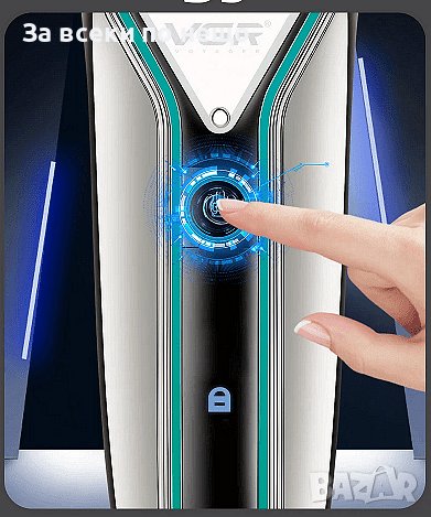 Професионална мъжка самобръсначка VGR, V-323, Водоустойчива, USB зареждаане, снимка 5 - Друга електроника - 44271950