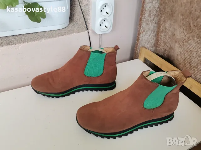 Дамски боти Tamaris 37 н. Естествена кожа , снимка 4 - Дамски боти - 56158605