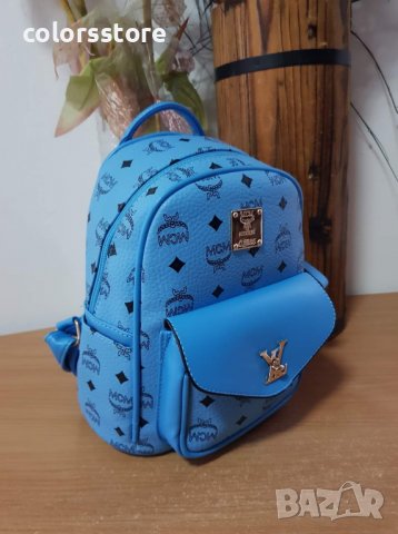Синя раница  L💚uis Vuitton , снимка 3 - Раници - 35492485