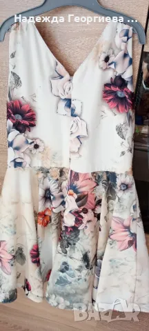 Нова рокля с Буфон подплата за момиче 12-14 год, снимка 3 - Детски рокли и поли - 48072242