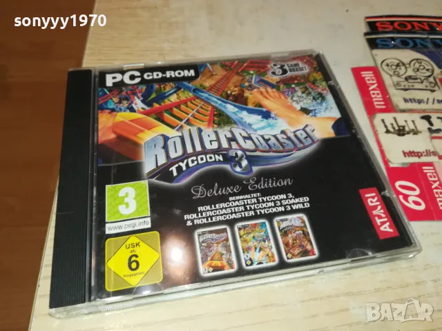 ROLLER COASTER PC GAME-ВНОС GERMANY 1103251045, снимка 5 - Игри за PC - 49446267