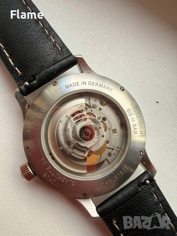 Mühle-Glashütte Terrasport Edition Lufthansa мъжки часовник Пилотски военен водоустойчив швейцарски , снимка 4 - Мъжки - 54174349