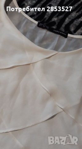 Зара Дамски Топ/тип-туника, снимка 3 - Корсети, бюстиета, топове - 30549886