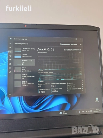 Lenovo idea pad 3 gaming, снимка 8 - Лаптопи за игри - 54085949