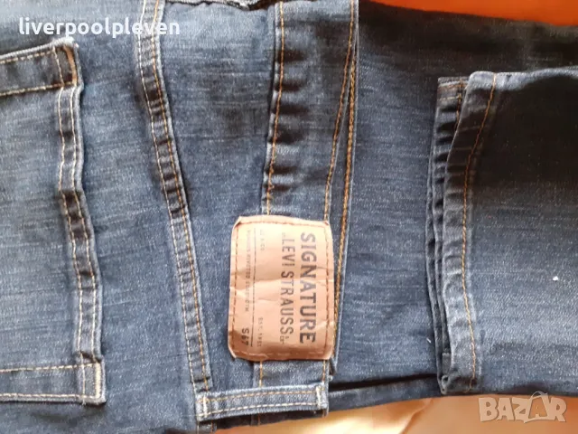 👉Signature by Levi’s Original W-36/L-30 стреч, снимка 5 - Дънки - 48818964