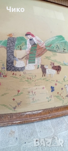 Стар голям панорамен ковьор , снимка 13 - Антикварни и старинни предмети - 52056409