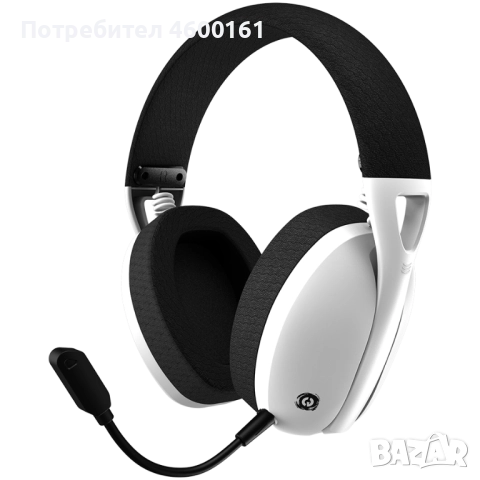 Безжични слушалки CANYON EGO GH-13, бели, разопаковани