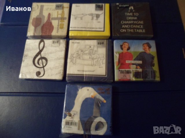 Пакети салфетки "PPD" с размер 25х25., снимка 3 - Други ценни предмети - 30779958