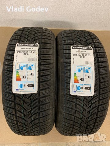 Чисто нови зимни гуми! SEMPERIT SPEED-GRIP 3 215/55/16 97H 2бр., снимка 1 - Гуми и джанти - 36619585