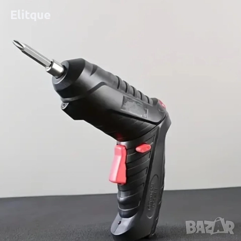 Акумулаторна електрическа бормашина 47 части в комплект с куфар, снимка 4 - Друга електроника - 52888995