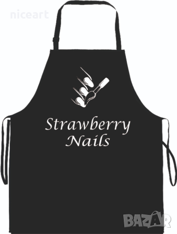 Престилка с надпис за маникюрист