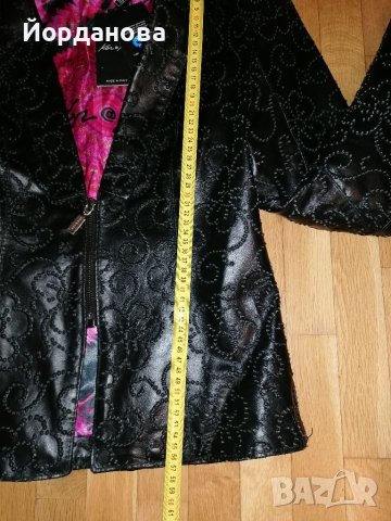 яке от естествена кожа на Kor@Kor, снимка 4 - Якета - 38267031