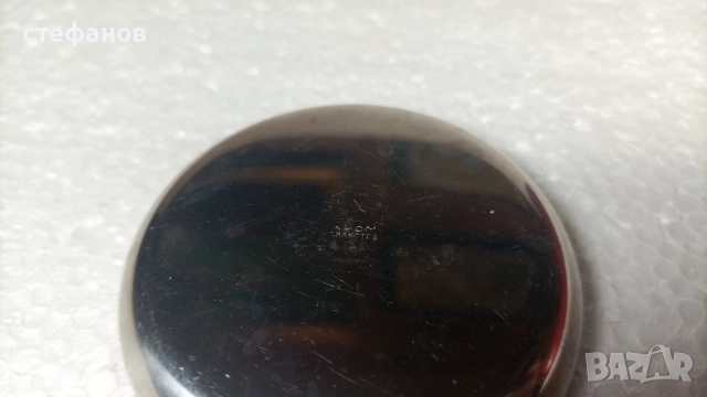 Тасчета алпака от едно време за сладко от столова, 6 бр, Хром Силистра, снимка 5 - Колекции - 52446709