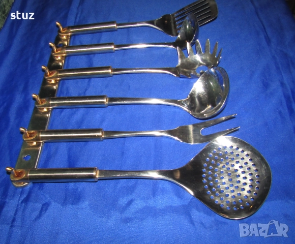 Немски набор за кухня с поставка, снимка 8 - Прибори за хранене, готвене и сервиране - 52435040