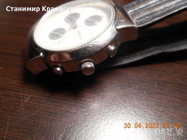 Ascot chronograph japan movement DB57b, снимка 5 - Мъжки - 36665564