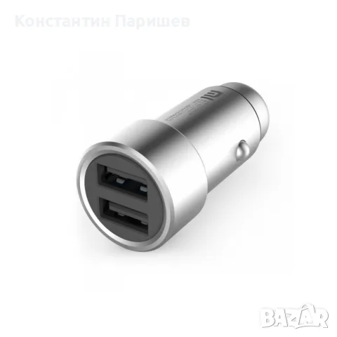 Оригинално Xiaomi Mi Car Charger – автомобилно зарядно 2x USB 2.4A