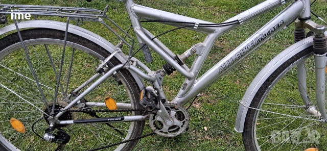 Велосипед НОМЕР 33. Fuscher AluBike. Алуминиева рамка. 28 цола, 21 скорости. 51 см от седалката..., снимка 15 - Велосипеди - 53906067