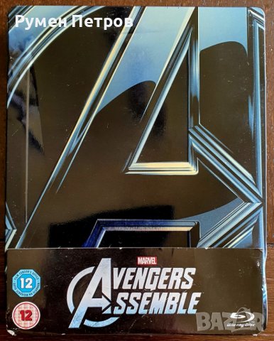 Блу рей стилбук МАРВЕЛ: ОТМЪСТИТЕЛИТЕ - AVENGERS ASSEMBLE, снимка 1 - Blu-Ray филми - 36882343