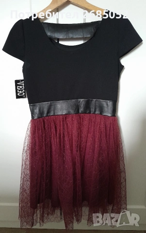 Дамска къса рокля размер М, снимка 2 - Рокли - 54204471