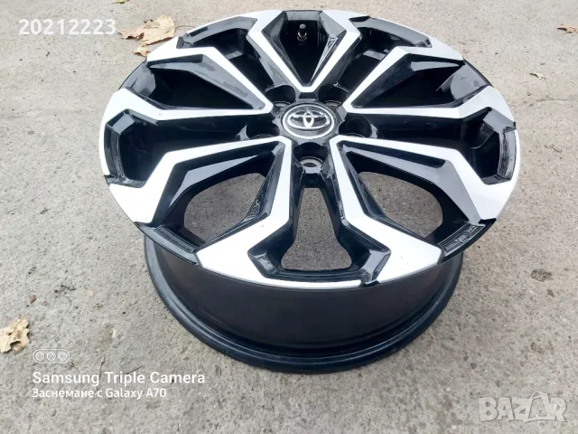 1 брой алуминиева джанта за Toyota Yaris Cross 17, снимка 3 - Гуми и джанти - 47904330