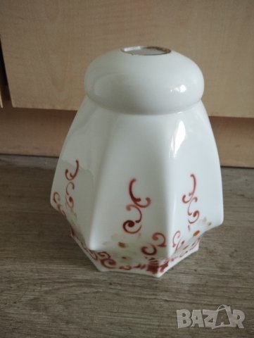 Стъкло ,абажур за лампа арт деко, снимка 5 - Настолни лампи - 42827154