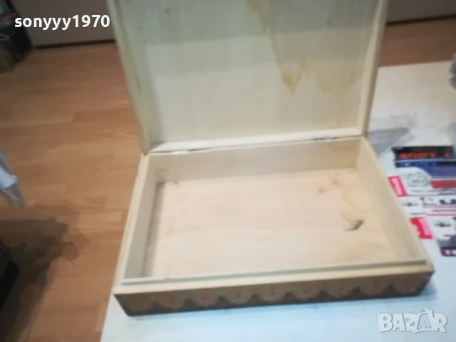 КРАСИВА ДЪРВЕНА КУТИЯ 30СМ 0306251009, снимка 10 - Други ценни предмети - 50530381