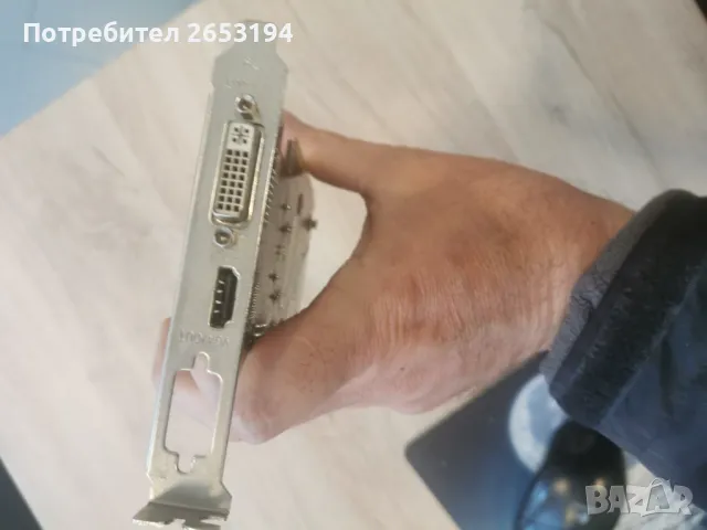 Видеокарта Nvidia GeForce 210/512mb DDR3, снимка 3 - Видеокарти - 49764272