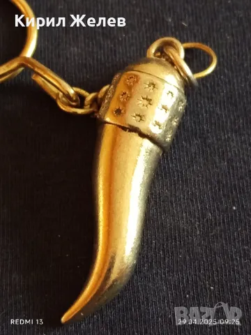 Красив ключодържател амулет рог метален стилен дизайн 37397, снимка 3 - Други - 50077278