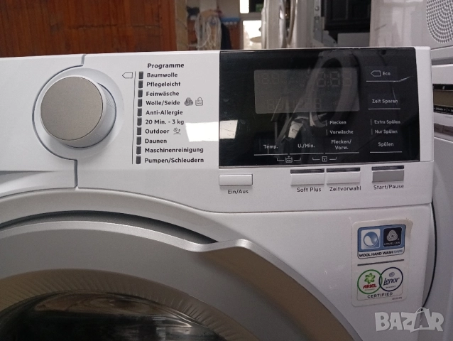 Като нова пералня АЕГ Aeg Series 6000 A+++ 8кг 2 години гаранция!, снимка 4 - Перални - 52138455