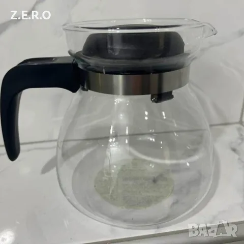 Огнеупорна кана с капак за чай и кафе нова, 1.25 л, снимка 4 - Прибори за хранене, готвене и сервиране - 56120554