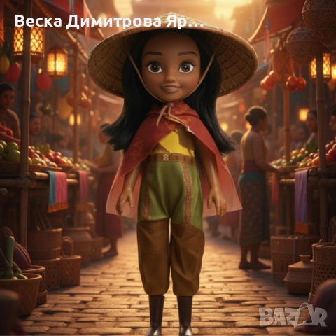 Кукла Рая със шапка и музика – Коледен подарък, който носи радост и магия