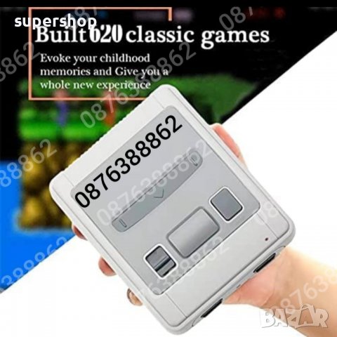 ПРОМО! Ретро Гейминг TV Конзола Телевизионна видео игра Nintendo 620 игри, снимка 7 - Други игри и конзоли - 38458696